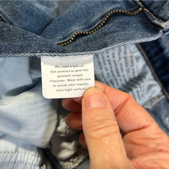 DL1961 Blue Flare Wide Leg Jeans - Picture 9 of 9